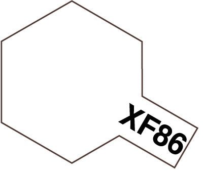 Tamiya Acrylic Paint Mini XF-86 Flat Clear - Loaded Dice