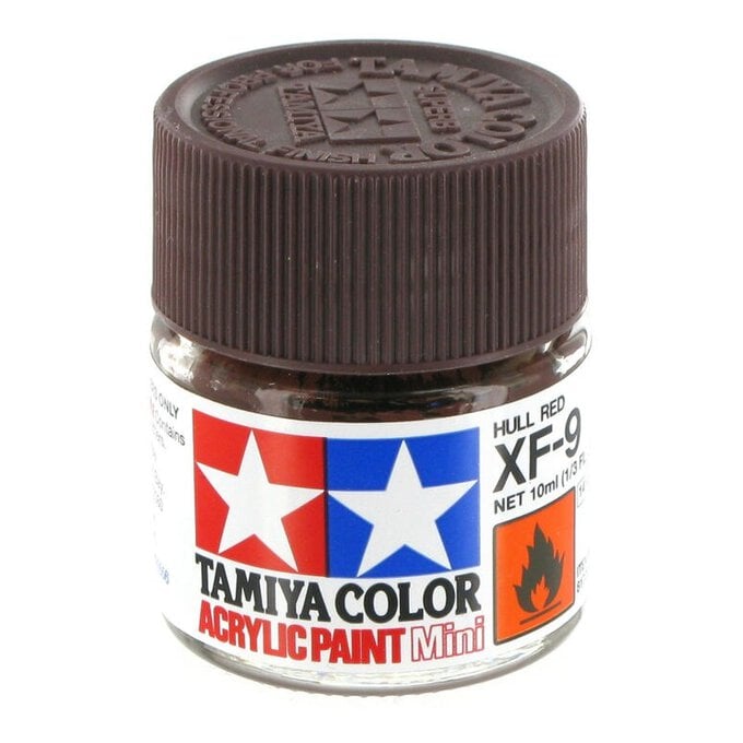 Tamiya acrylic paint mini XF-90 Red Brown 2 10ml jar