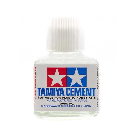 Tamiya Cement with Brush 40ml - 87003 plastic cement