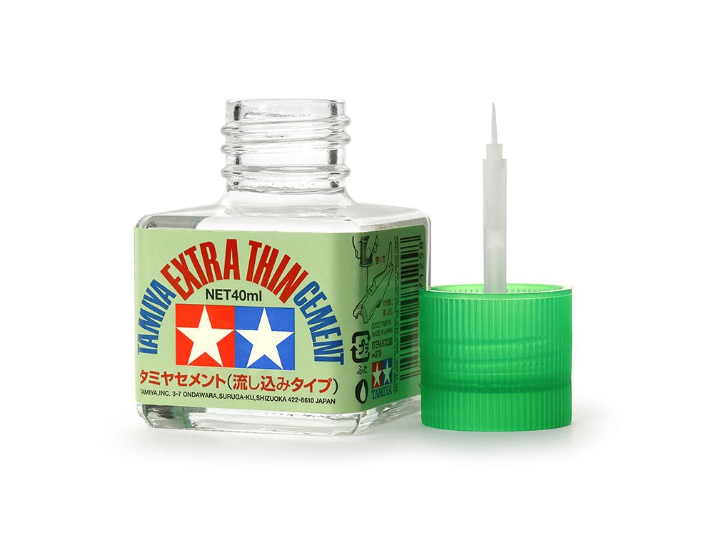 Tamiya Extra Thin Cement 40ml - 87038 - Loaded Dice