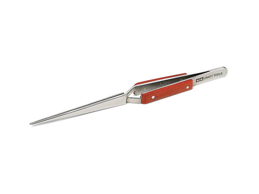 Tamiya Hg Reverse Action Straight Tweezers precision hobby tool