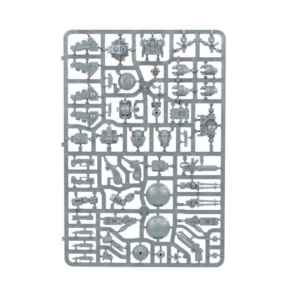 T'au Empire: Crisis Battlesuits sprue contents - Loaded Dice