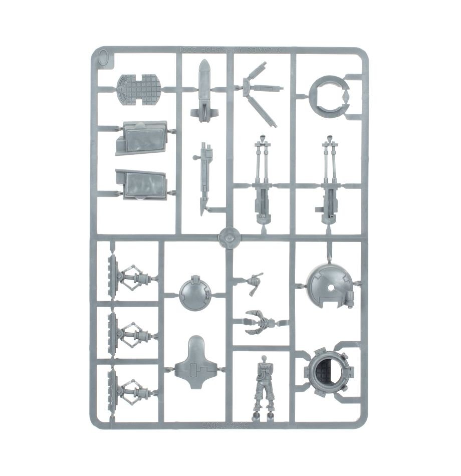T'au Empire: Devilfish sprue contents - Loaded Dice