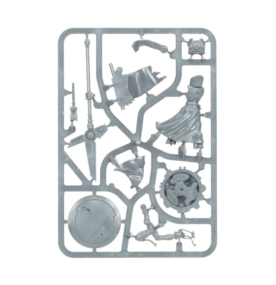 T'au Empire: Ethereal sprue contents - Loaded Dice
