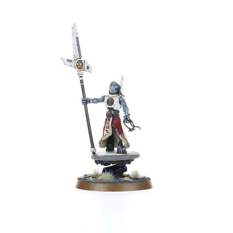 T'au Empire: Ethereal painted miniature - Loaded Dice