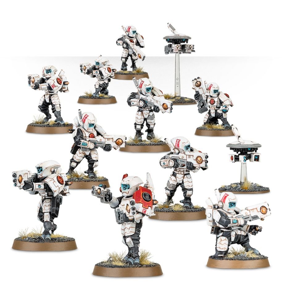 T'au Empire: Fire Warriors - Loaded Dice