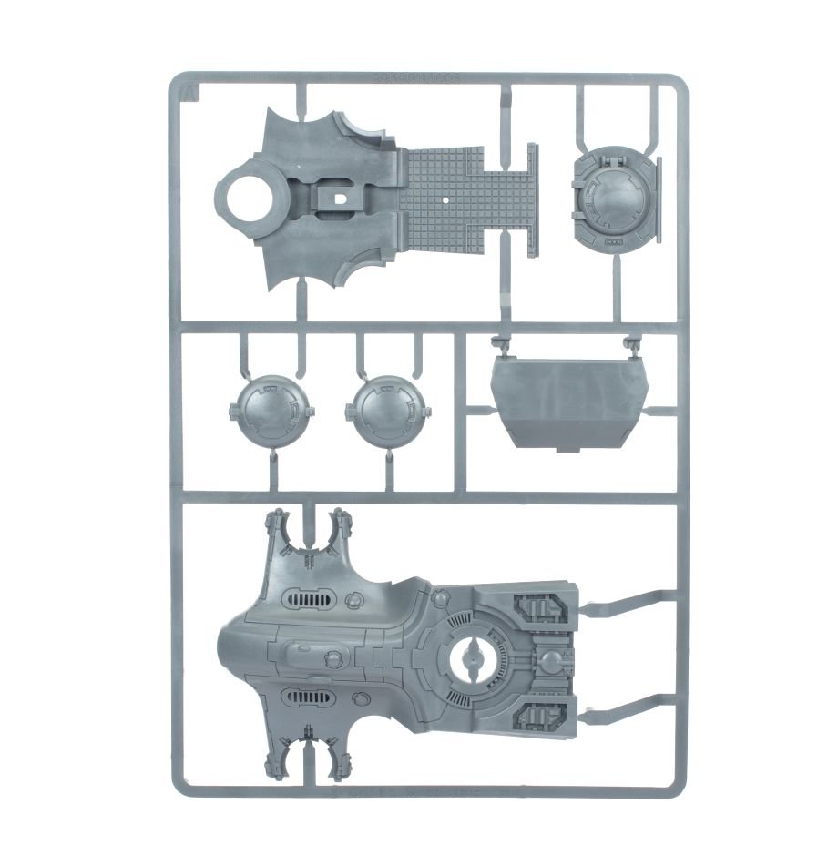 T'au Empire: Hammerhead Gunship sprue contents - Loaded Dice