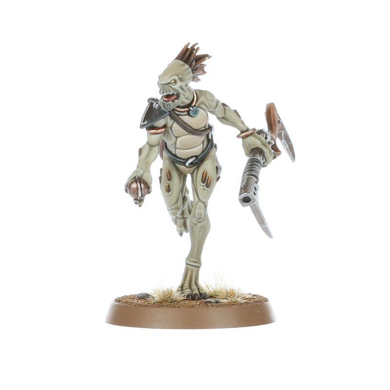 T'au Empire: Kroot Carnivore Squad painted miniature - Loaded Dice