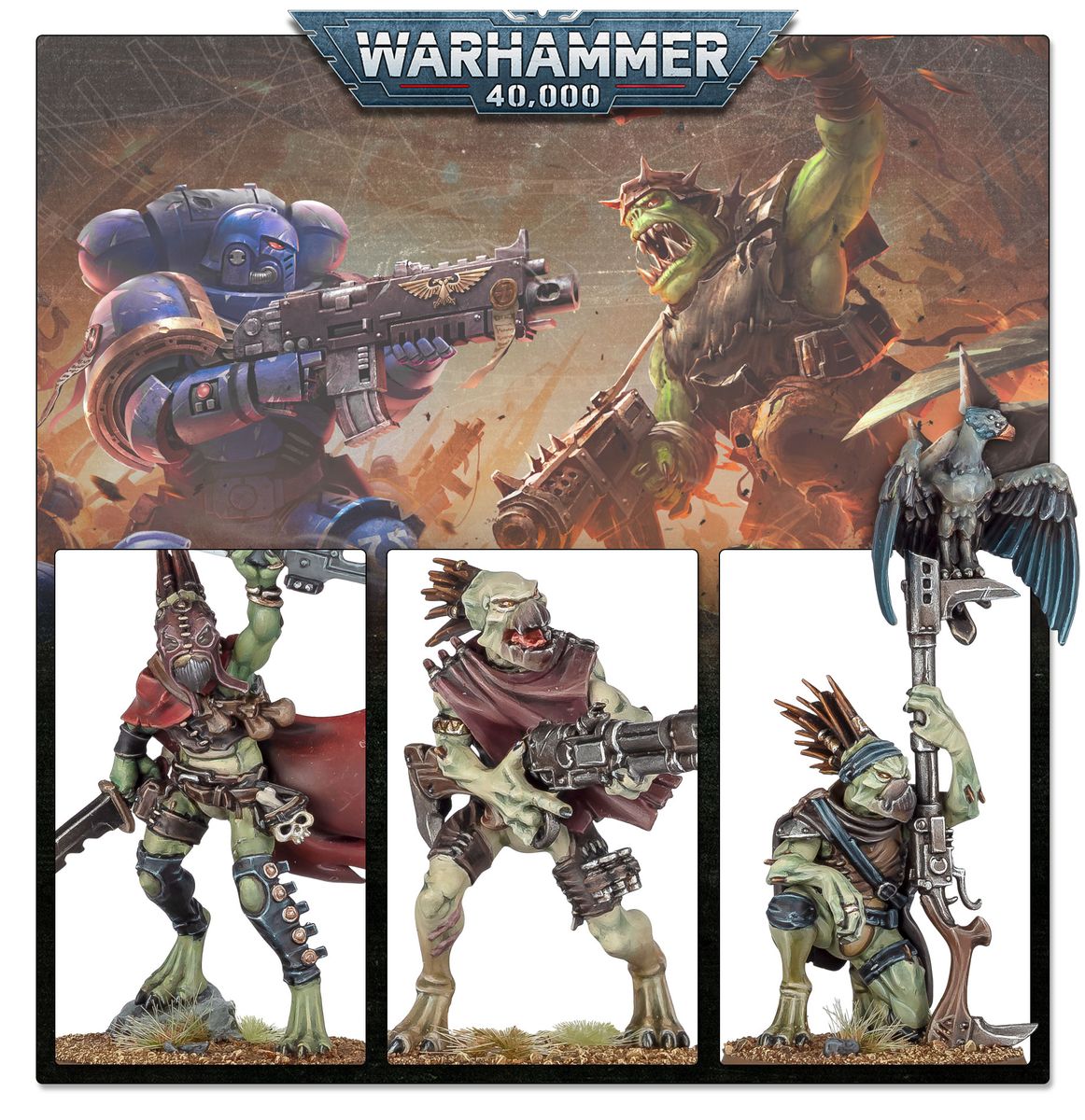 T'au Empire: Kroot Farstalkers - Loaded Dice