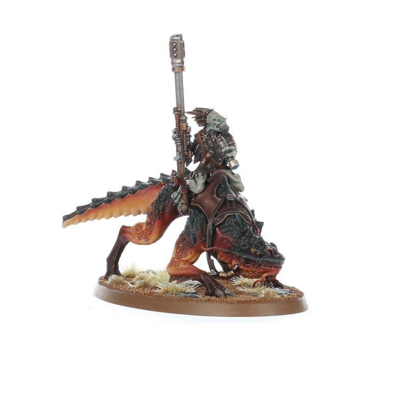 T'au Empire: Kroot Lone-Spear painted miniature - Loaded Dice