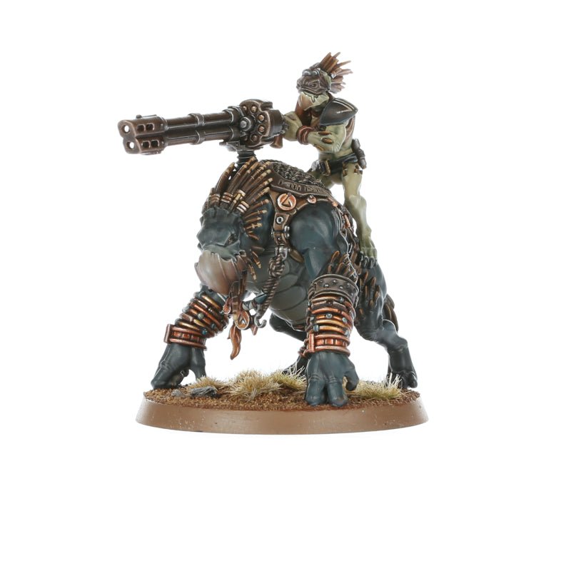T'au Empire: Krootox Rider painted miniature - Loaded Dice