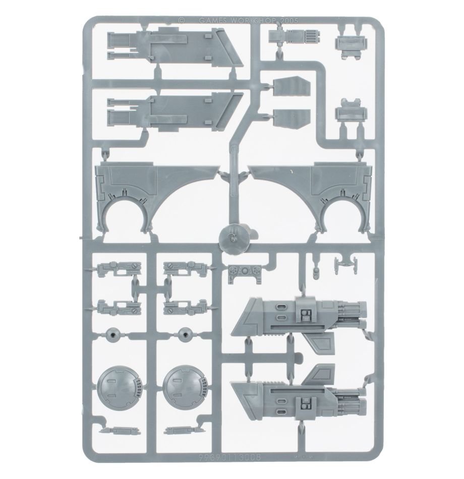T'au Empire: Piranha sprue contents - Loaded Dice
