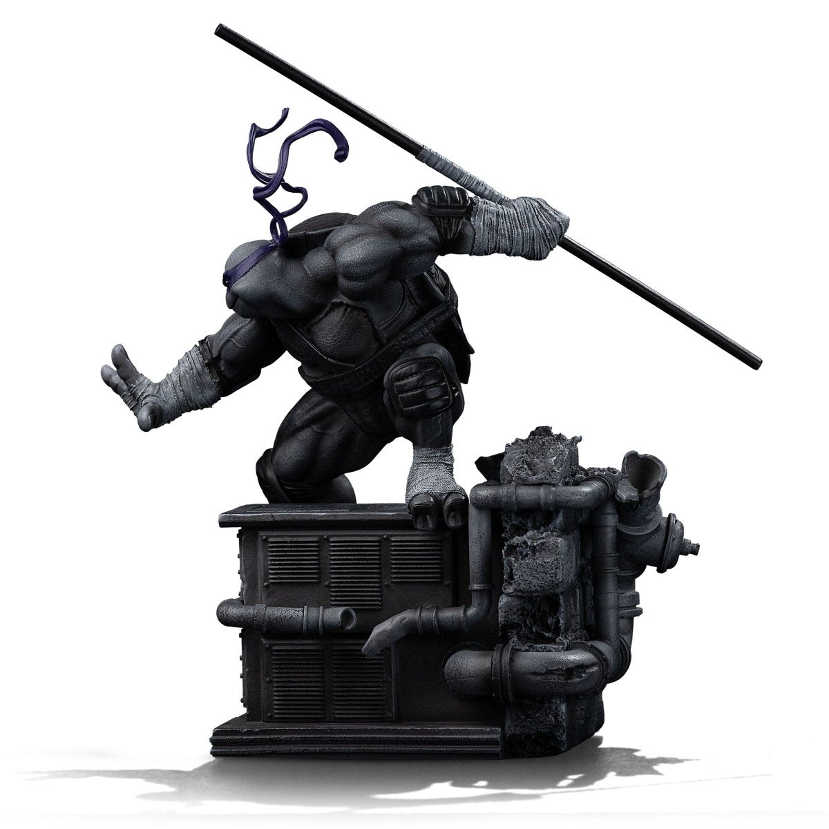 Teenage Mutant Ninja Turtles Art Scale Statue 1/10 Donatello Black and White Variant 26 cm heo exclusive - Loaded Dice