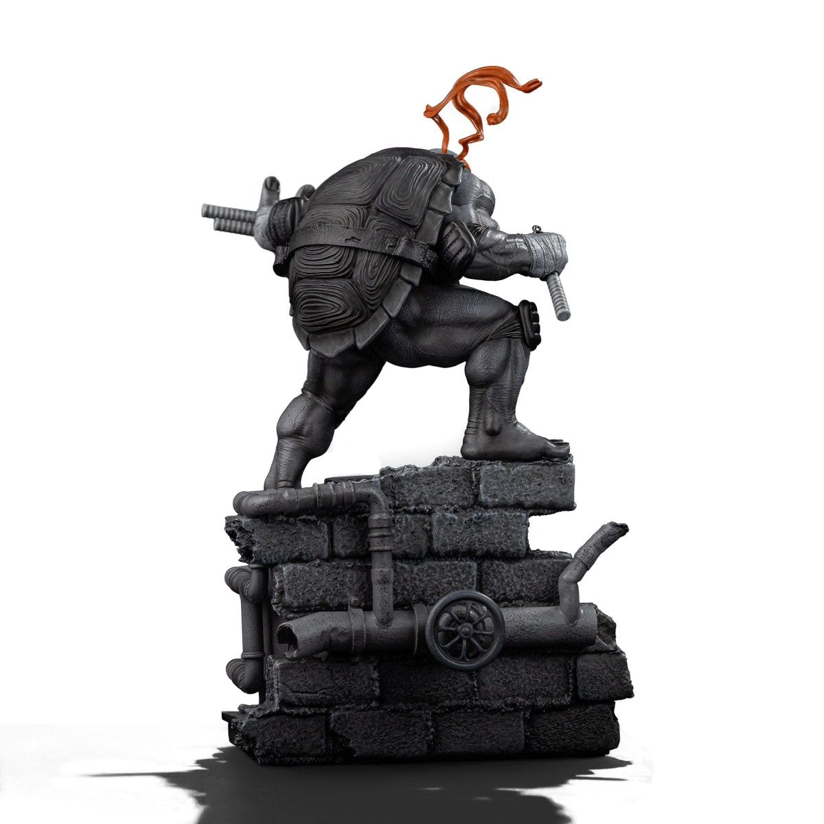 Teenage Mutant Ninja Turtles Art Scale Statue 1/10 Michelangelo Black and White Variant 26 cm heo exclusive - Loaded Dice