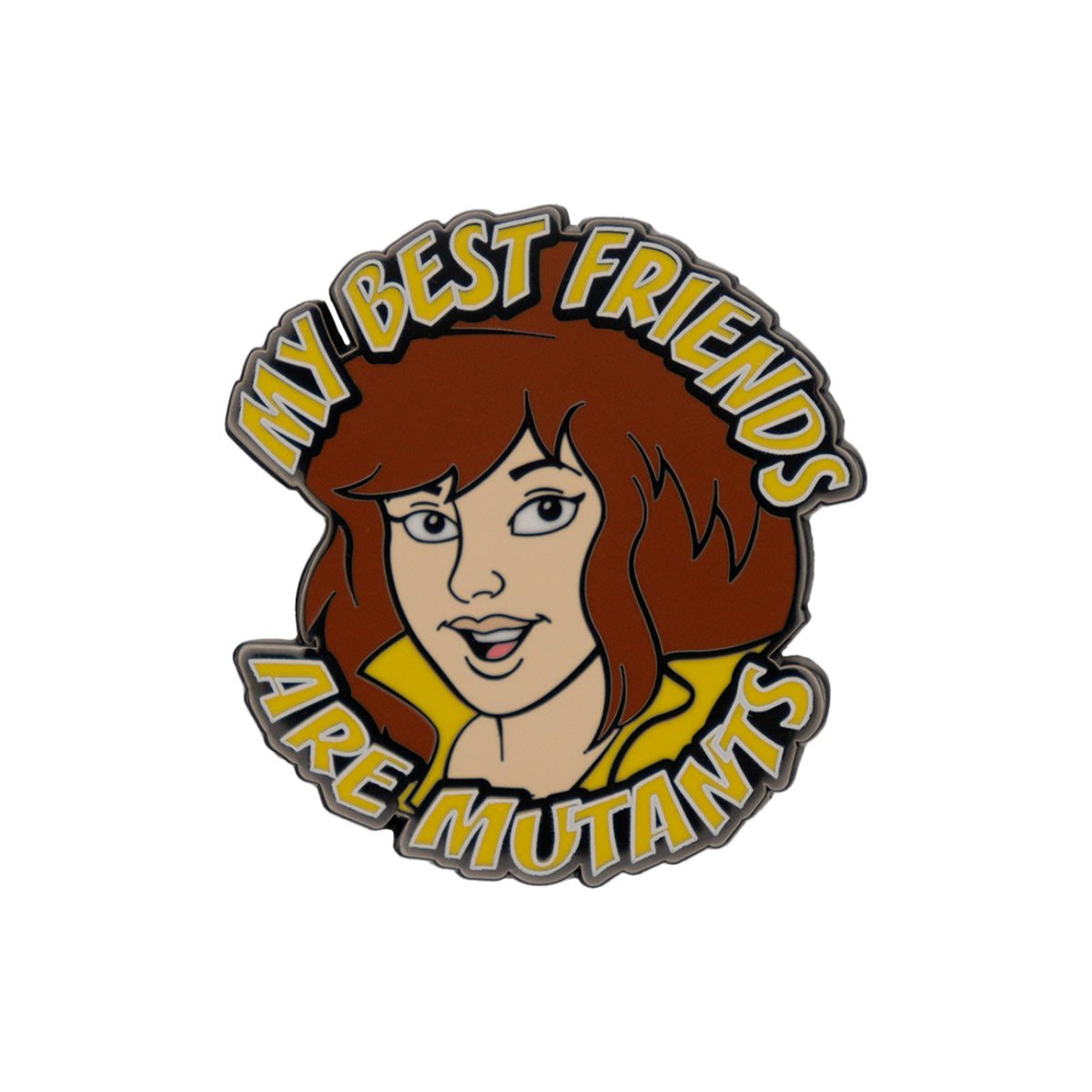 April O'Neil My Best Friends Are Mutants TMNT mystery enamel pin badge