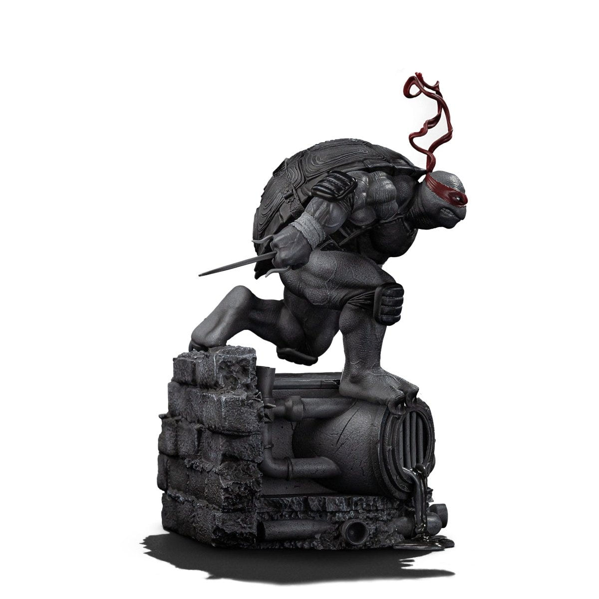 Teenage Mutant Ninja Turtles Art Scale Statue 1/10 Raphael Black and White Variant 26 cm heo exclusive - Loaded Dice