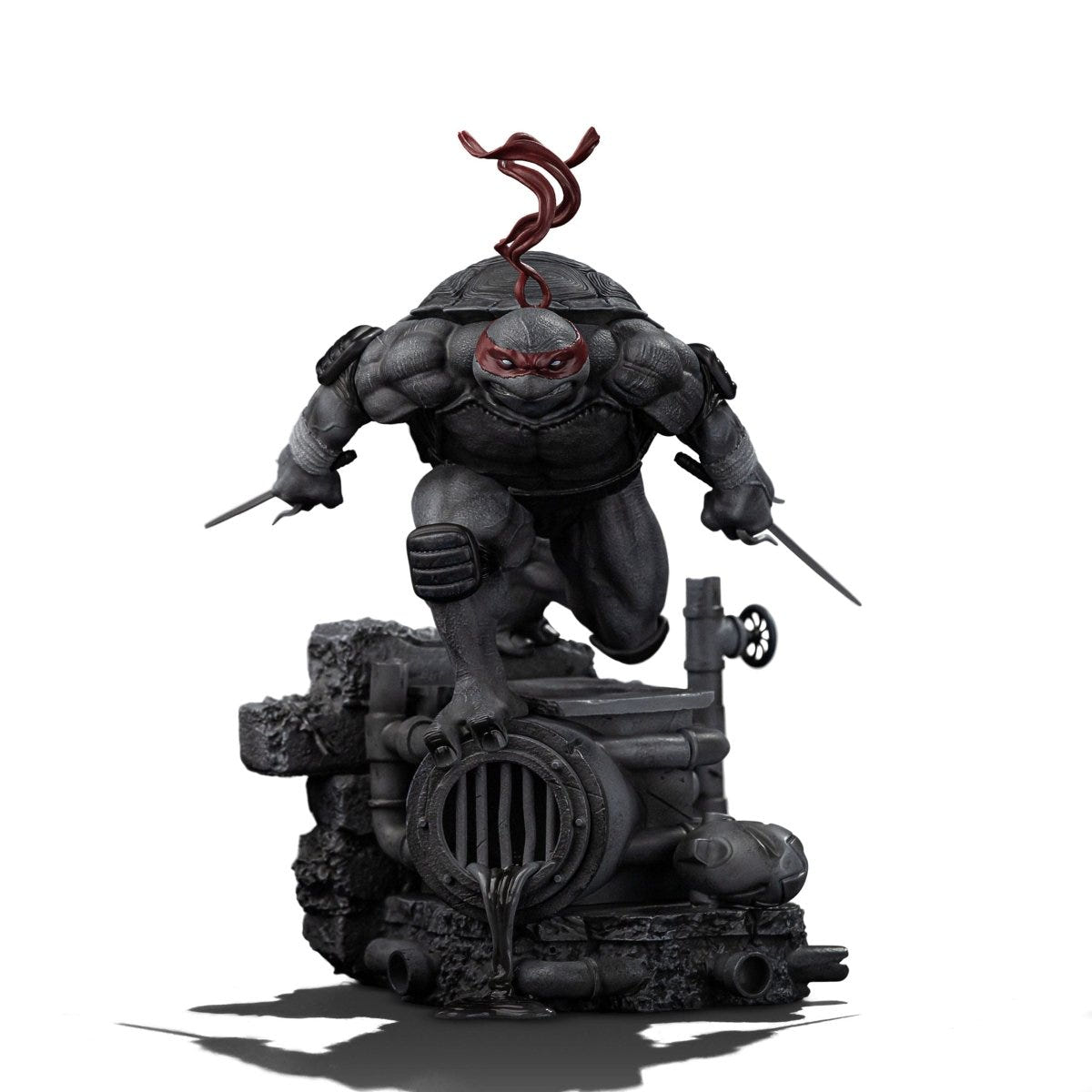 Teenage Mutant Ninja Turtles Art Scale Statue 1/10 Raphael Black and White Variant 26 cm heo exclusive - Loaded Dice