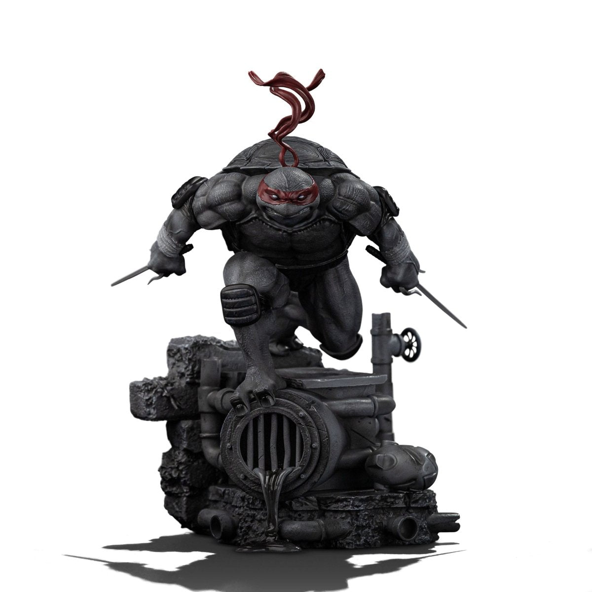 Teenage Mutant Ninja Turtles Art Scale Statue 1/10 Raphael Black and White Variant 26 cm heo exclusive - Loaded Dice