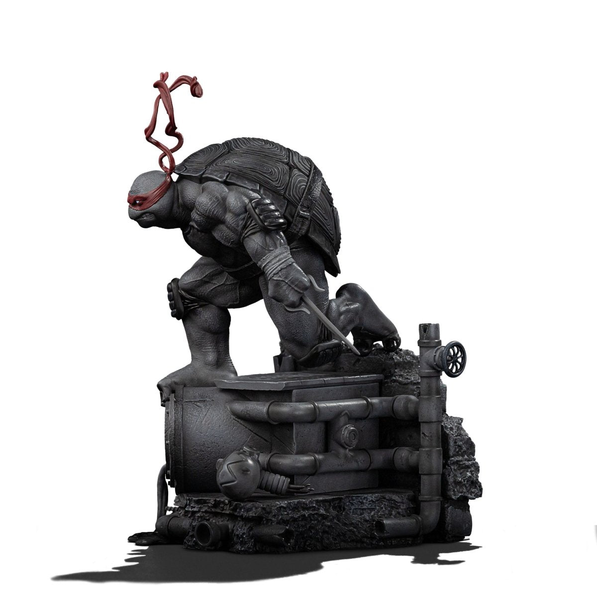 Teenage Mutant Ninja Turtles Art Scale Statue 1/10 Raphael Black and White Variant 26 cm heo exclusive - Loaded Dice