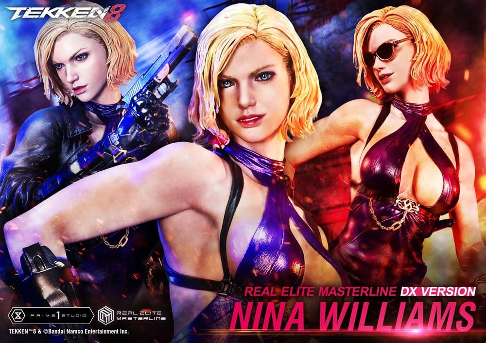 Tekken Real Elite Masterline Series Statue 1/4 Nina Williams DX Bonus Version 55 cm