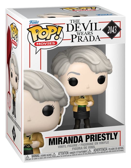 Miranda Priestly Funko POP! Movies vinyl figure in its The Devil Wears Prada box, 2043