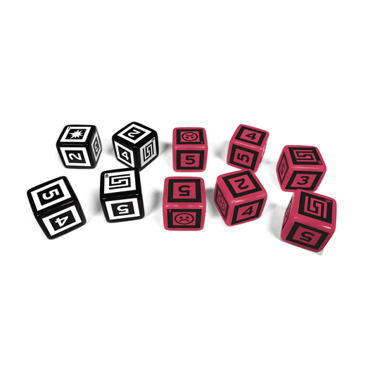 The Electric State RPG Dice Set premium D6 gaming dice