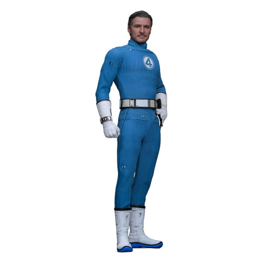 Hot Toys Mister Fantastic 1/6 figure from The Fantastic Four: First Steps, white background