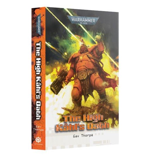 Black Library The High Kahl's Oath paperback by Gav Thorpe, Leagues of Votann cover art