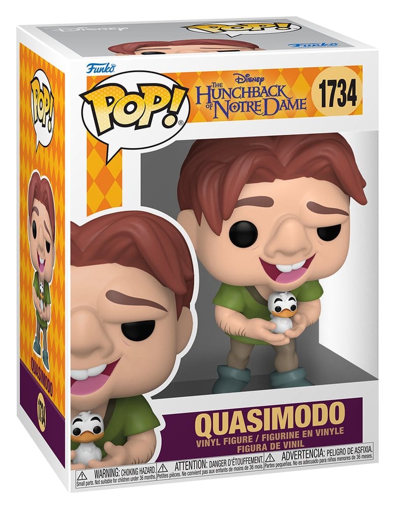 Quasimodo Funko POP! vinyl figure in its Disney The Hunchback of Notre Dame box, 1734