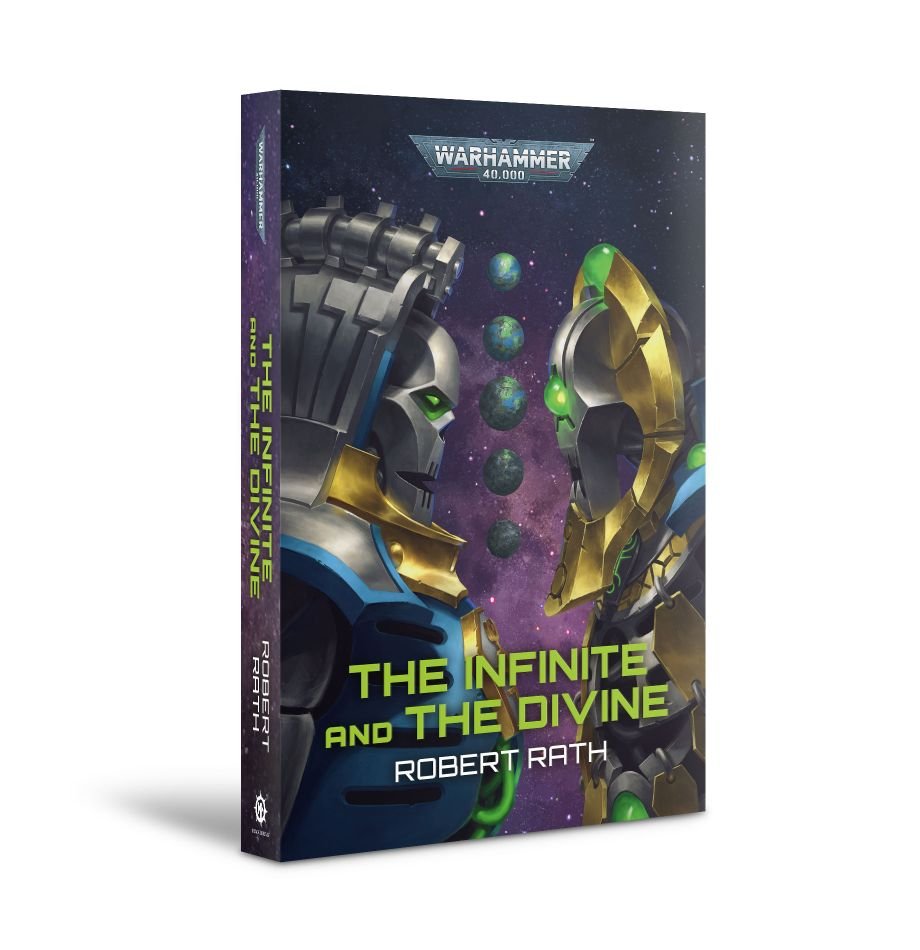 The Infinite and the Divine by Robert Rath, Black Library Warhammer 40,000 Necron novel cover