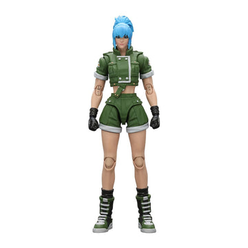 JoyToy The King Of Fighters '98 Action Figure Ikari Warriors Team Leona Heidern 11 cm