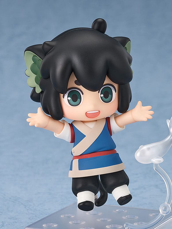 Luo Xiaohei Nendoroid mid-leap with arms wide and spirit effect part behind
