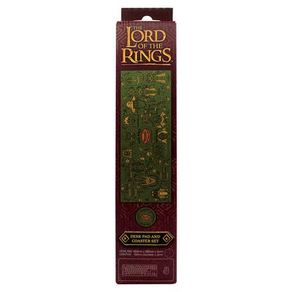 The Lord of the Rings Desk Pad & Coaster Set - Loaded Dice