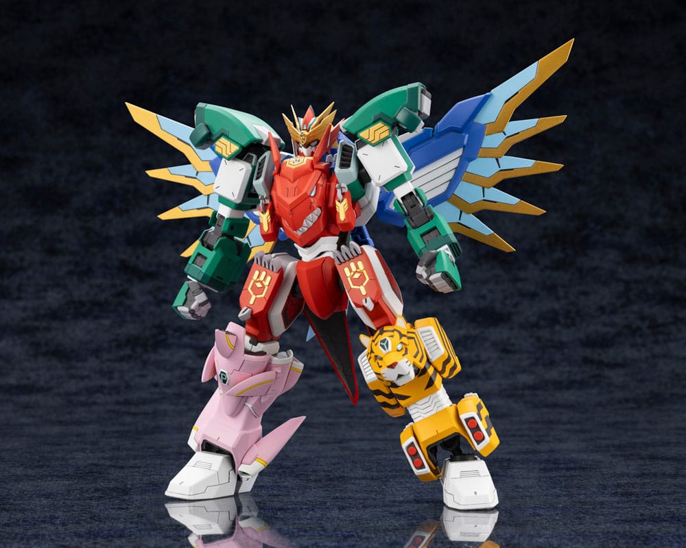 The Red Ranger Becomes an Adventurer in Another World Plastic Model Kit Maximum Kizuna Kaiser 17 cm