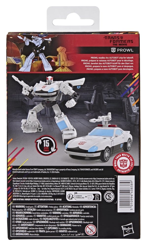 Hasbro The Transformers: The Movie Studio Series Deluxe Class Action Figure Prowl 13 cm – image 2
