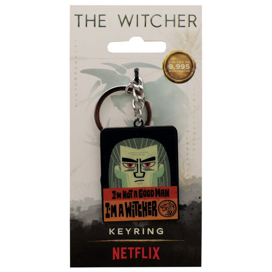 The Witcher and Roach Keyring - Loaded Dice