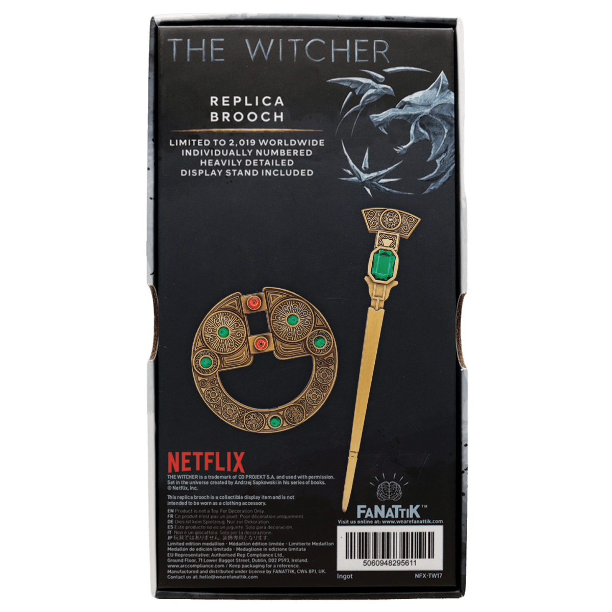 The Witcher – Renfri’s Brooch Replica - Loaded Dice