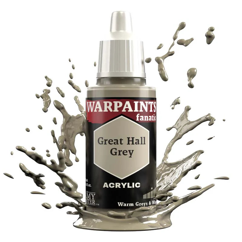 Army Painter Warpaints Fanatic: Great Hall Grey 18ml - Loaded Dice