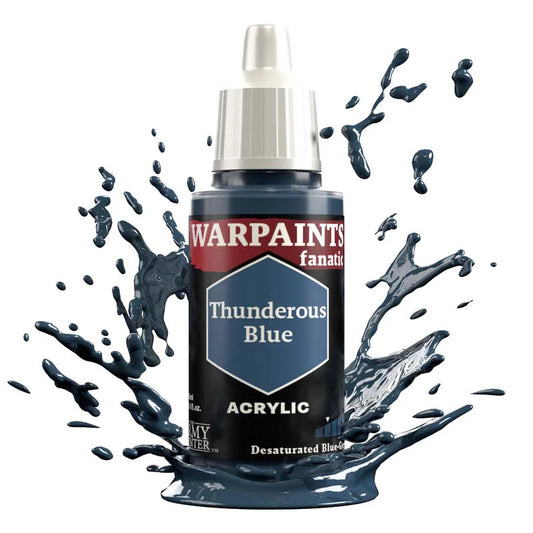 Army Painter Warpaints Fanatic: Thunderous Blue 18ml - Loaded Dice