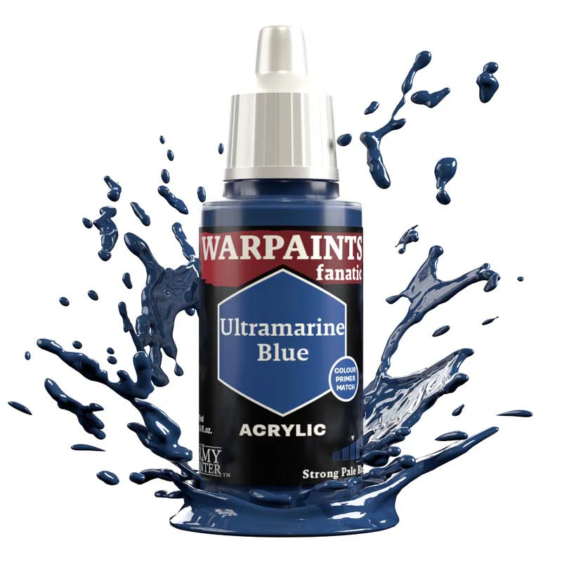 Army Painter Warpaints Fanatic: Ultramarine Blue 18ml - Loaded Dice