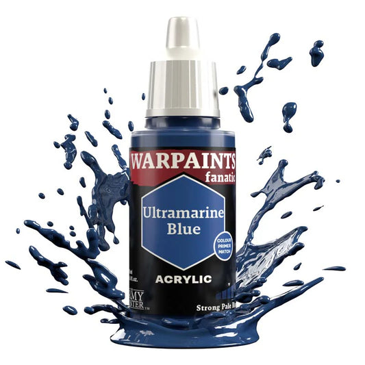 Army Painter Warpaints Fanatic: Ultramarine Blue 18ml - Loaded Dice