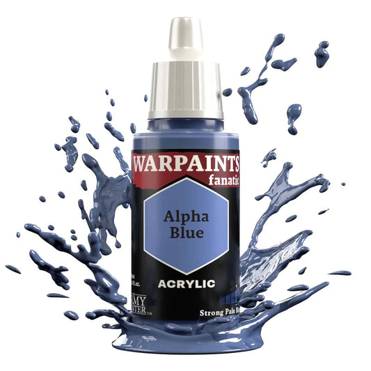 Army Painter Warpaints Fanatic: Alpha Blue 18ml - Loaded Dice