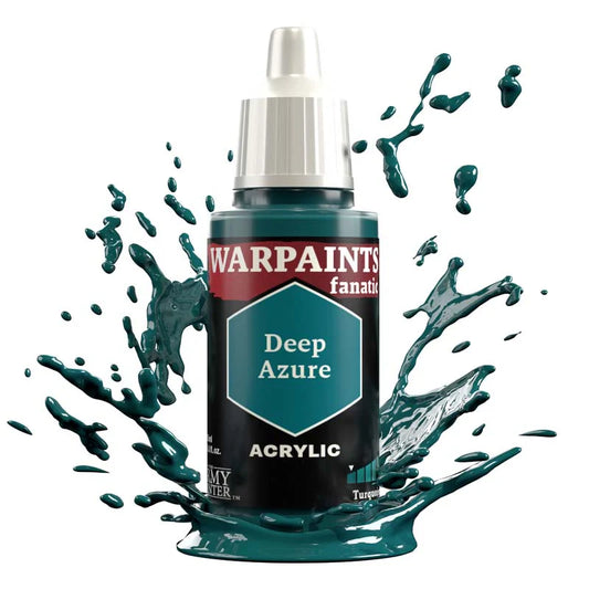 Army Painter Warpaints Fanatic: Deep Azure 18ml - Loaded Dice