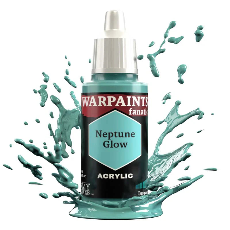 Army Painter Warpaints Fanatic: Neptune Glow 18ml - Loaded Dice