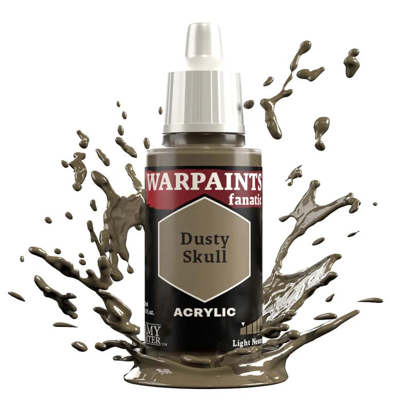 Army Painter Warpaints Fanatic: Dusty Skull 18ml - Loaded Dice
