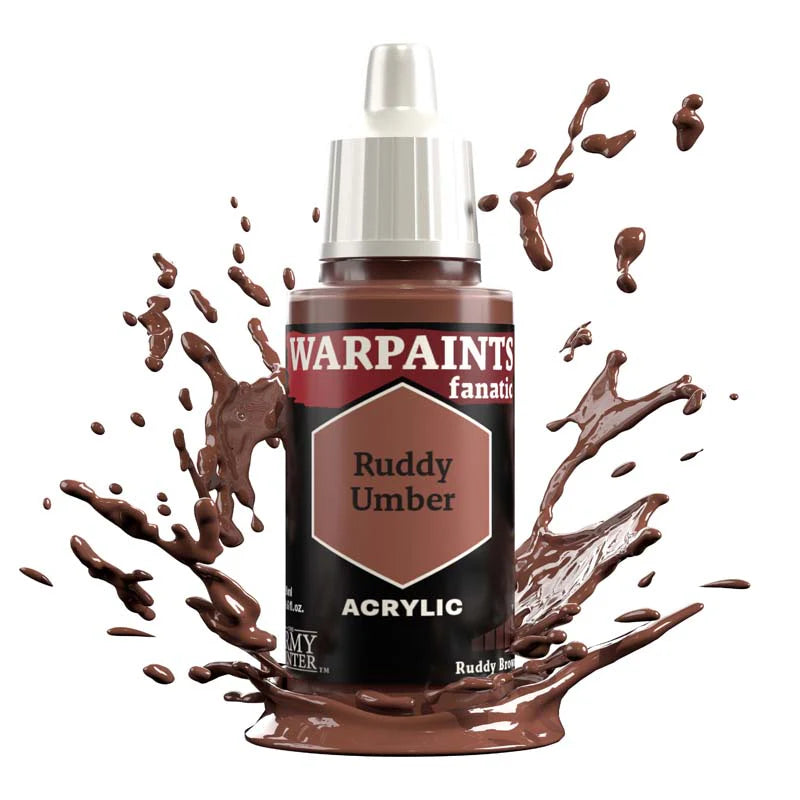 Army Painter Warpaints Fanatic: Ruddy Umber 18ml - Loaded Dice