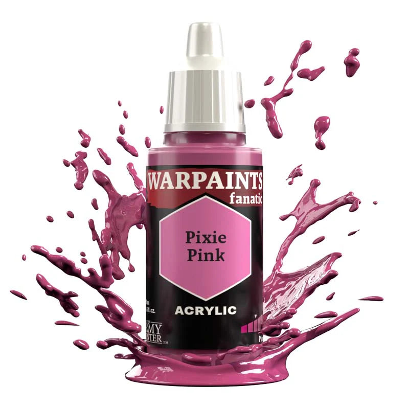 Army Painter Warpaints Fanatic: Pixie Pink 18ml - Loaded Dice