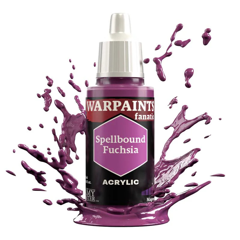 Army Painter Warpaints Fanatic: Spellbound Fuchsia 18ml - Loaded Dice