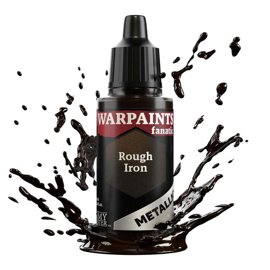 Army Painter Warpaints Fanatic Metallic: Rough Iron 18ml - Loaded Dice