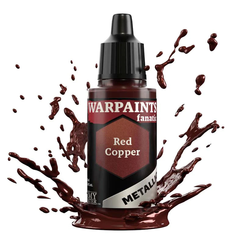 Army Painter Warpaints Fanatic Metallic: Red Copper 18ml - Loaded Dice